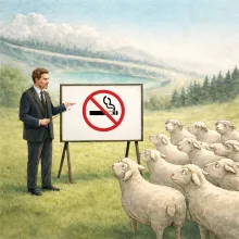Nema pušit ovcama