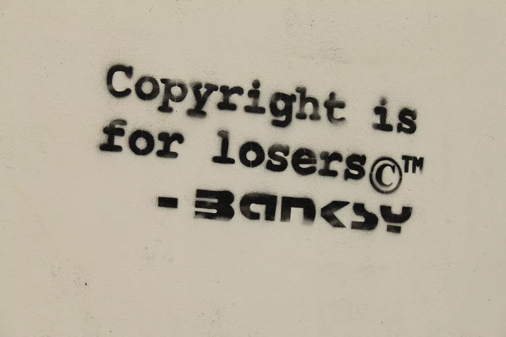 Copyright is for losers - BANKSY